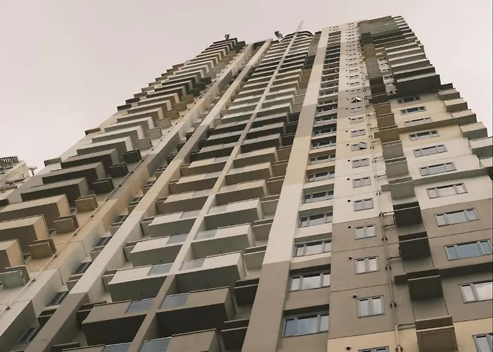 Manhattan Plaza 1br With View, Netflix And Pool Access 4* Manila
